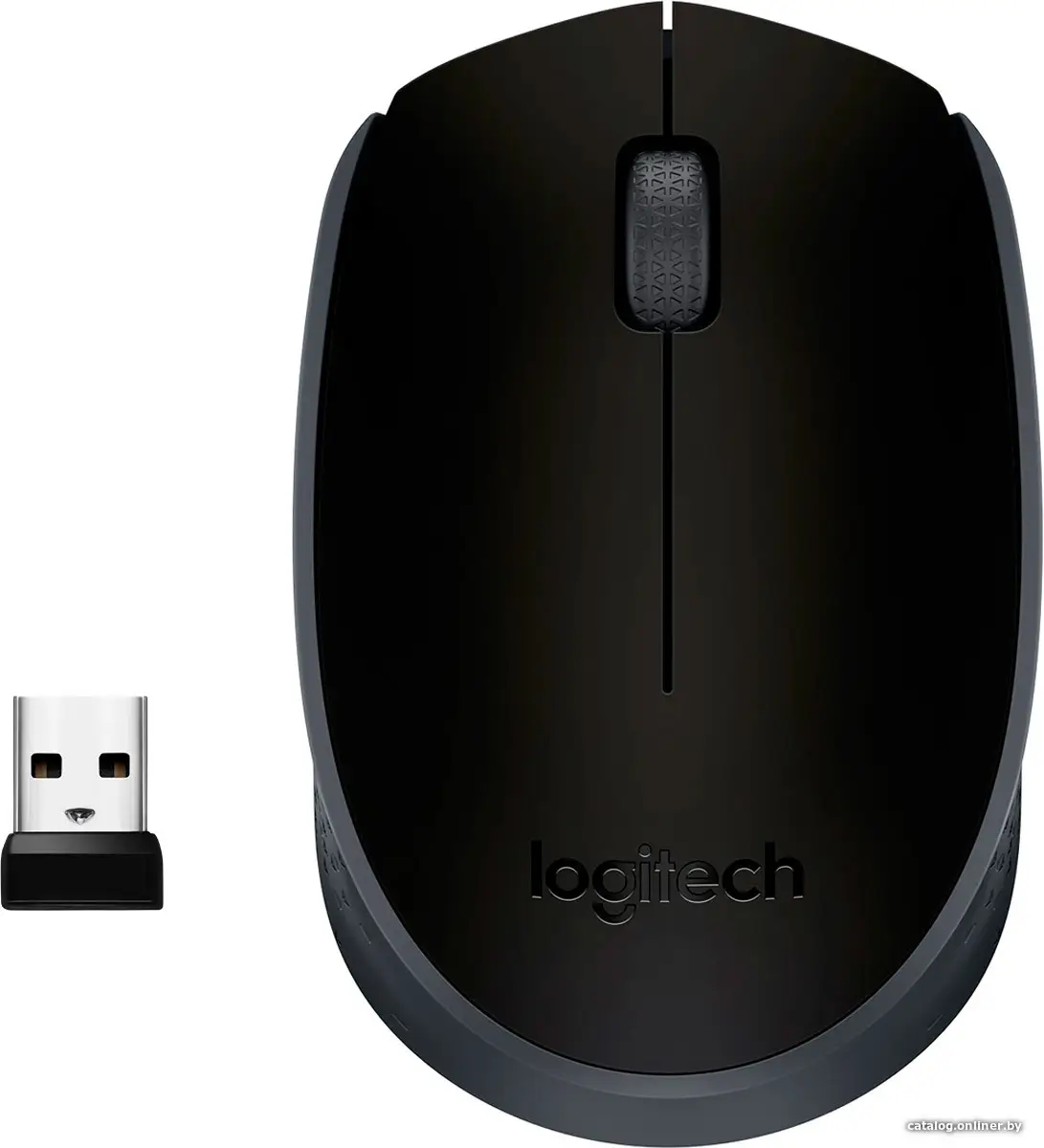 Мышь Logitech M171 Wireless Mouse серый/черный [910-004424] (id1020560)