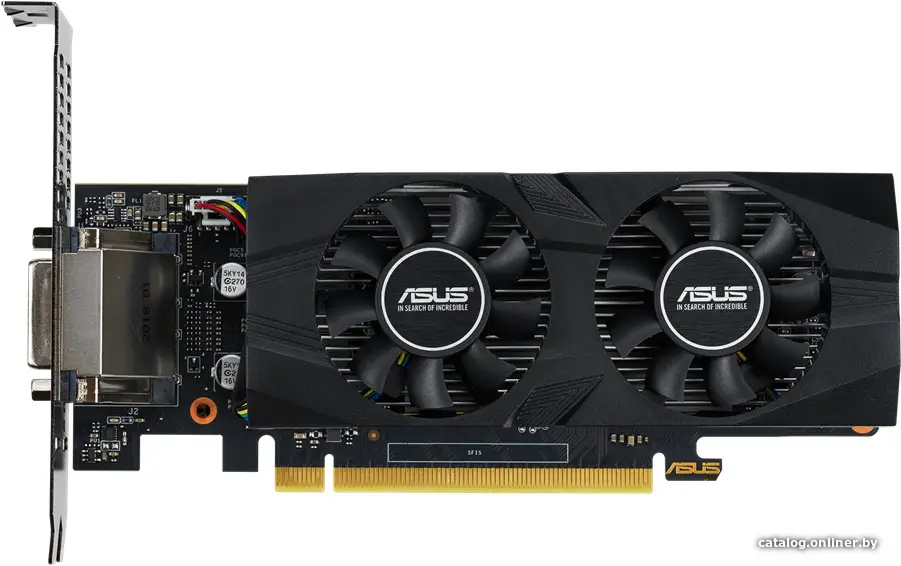 Видеокарта ASUS GeForce GTX 1650 4GB GDDR5 GTX1650-4G-LP-BRK (id1020758)