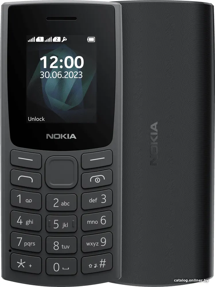 Мобильный телефон Nokia 105 (2023) Dual SIM TA-1557 (черный) (id1021184)
