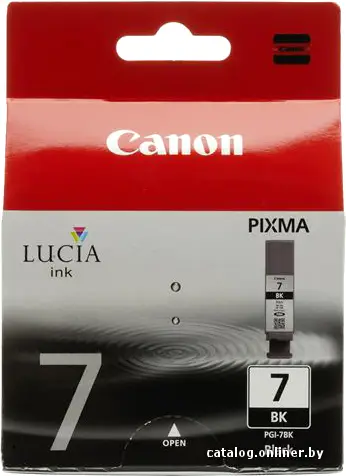Купить Canon BJ CARTRIDGE PGI-7 BK картридж черный, цена, опт и розница