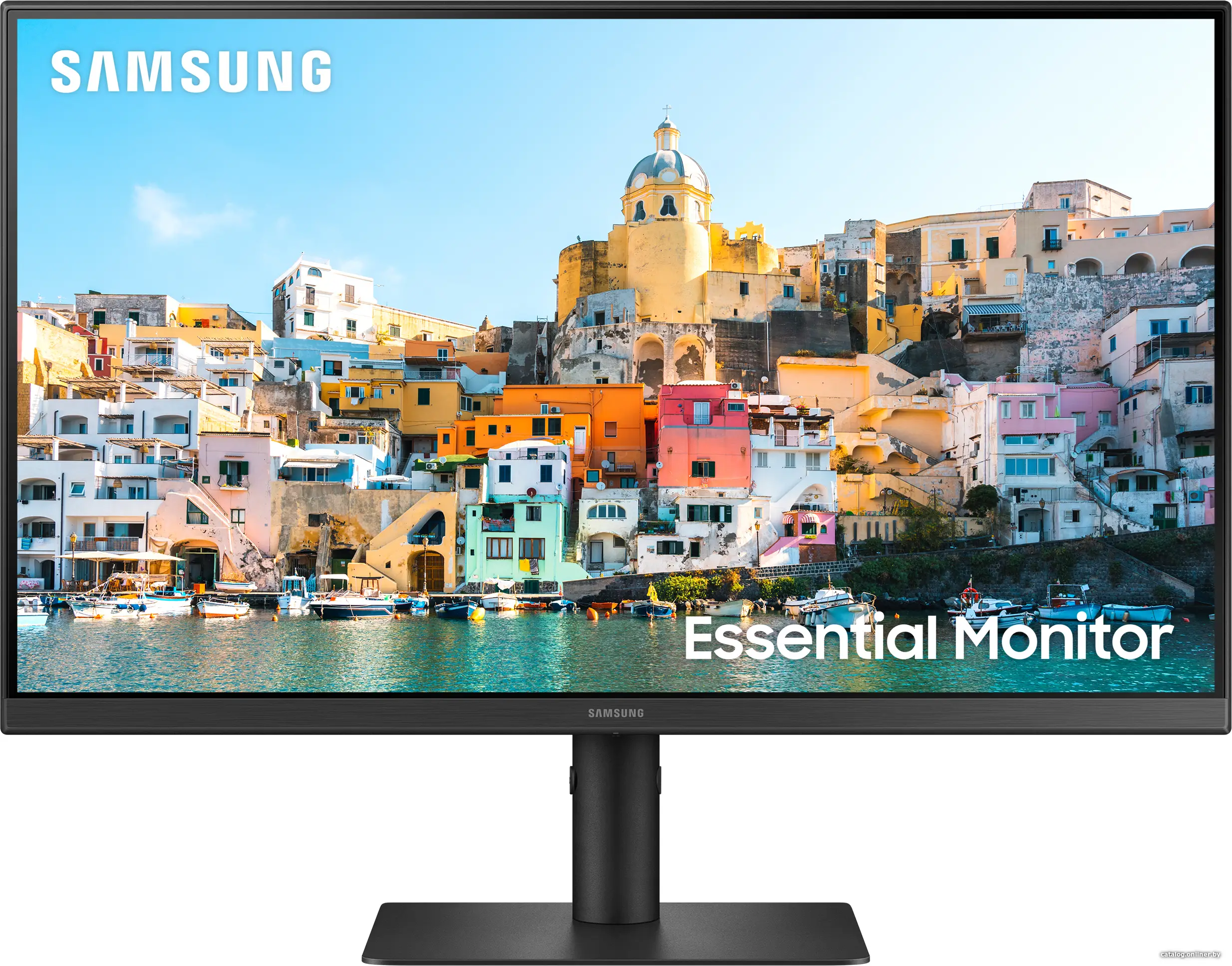 Купить Монитор Samsung 24'' S24A400UJU черный IPS LED 5ms 16:9 HDMI матовая HAS Piv 1000:1 250cd 178гр/178гр 1920x1080 DP FHD USB 4.3кг, цена, опт и розница