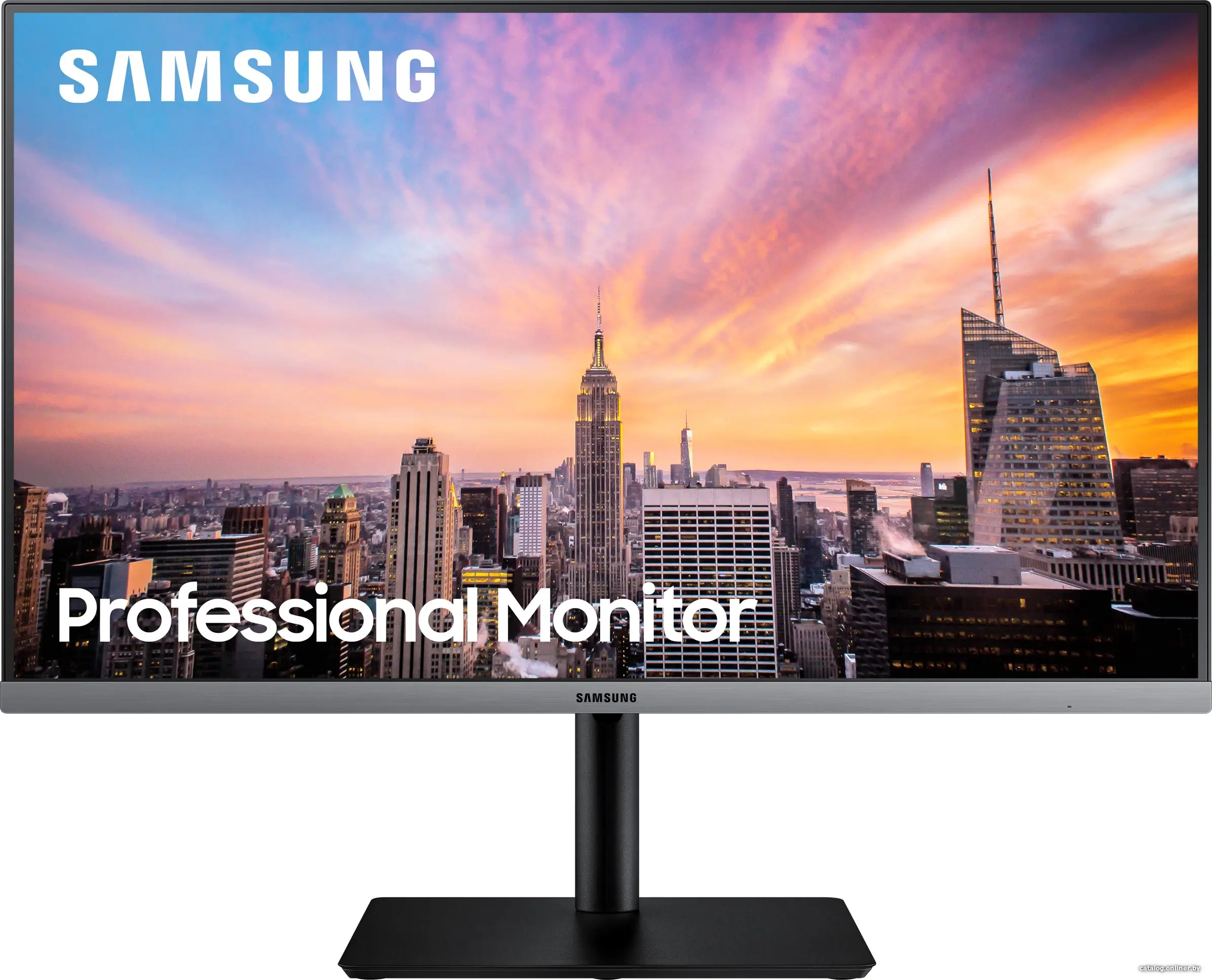 Купить Монитор Samsung 27'' S27R650FDI темно-серый IPS LED 16:9 HDMI матовая HAS Pivot 1000:1 250cd 178гр/178гр 1920x1080 D-Sub DisplayPort FHD USB 8.6кг, цена, опт и розница