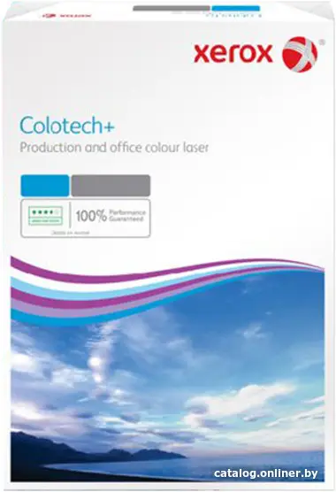 Купить Бумага XEROX Colotech Plus Blue, 350г, SR A3 (450x320мм), 125 листов (кратно 4 шт), цена, опт и розница