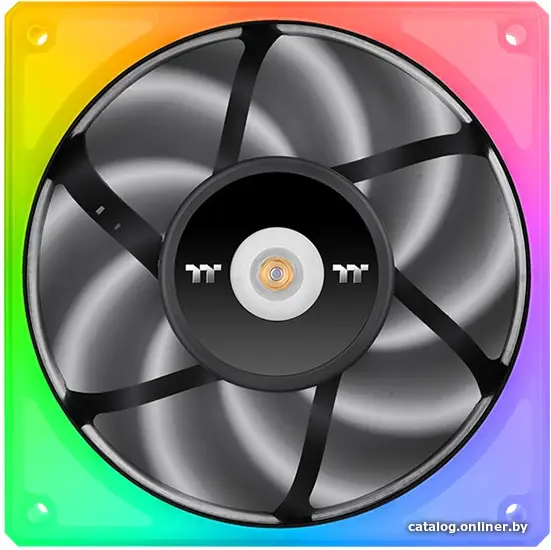 Купить Thermaltake TOUGHFAN 14 RGB Fan 3 Pack/140mm x 25mm*3/PWM 2000RPM/LED Software Control (531061), цена, опт и розница