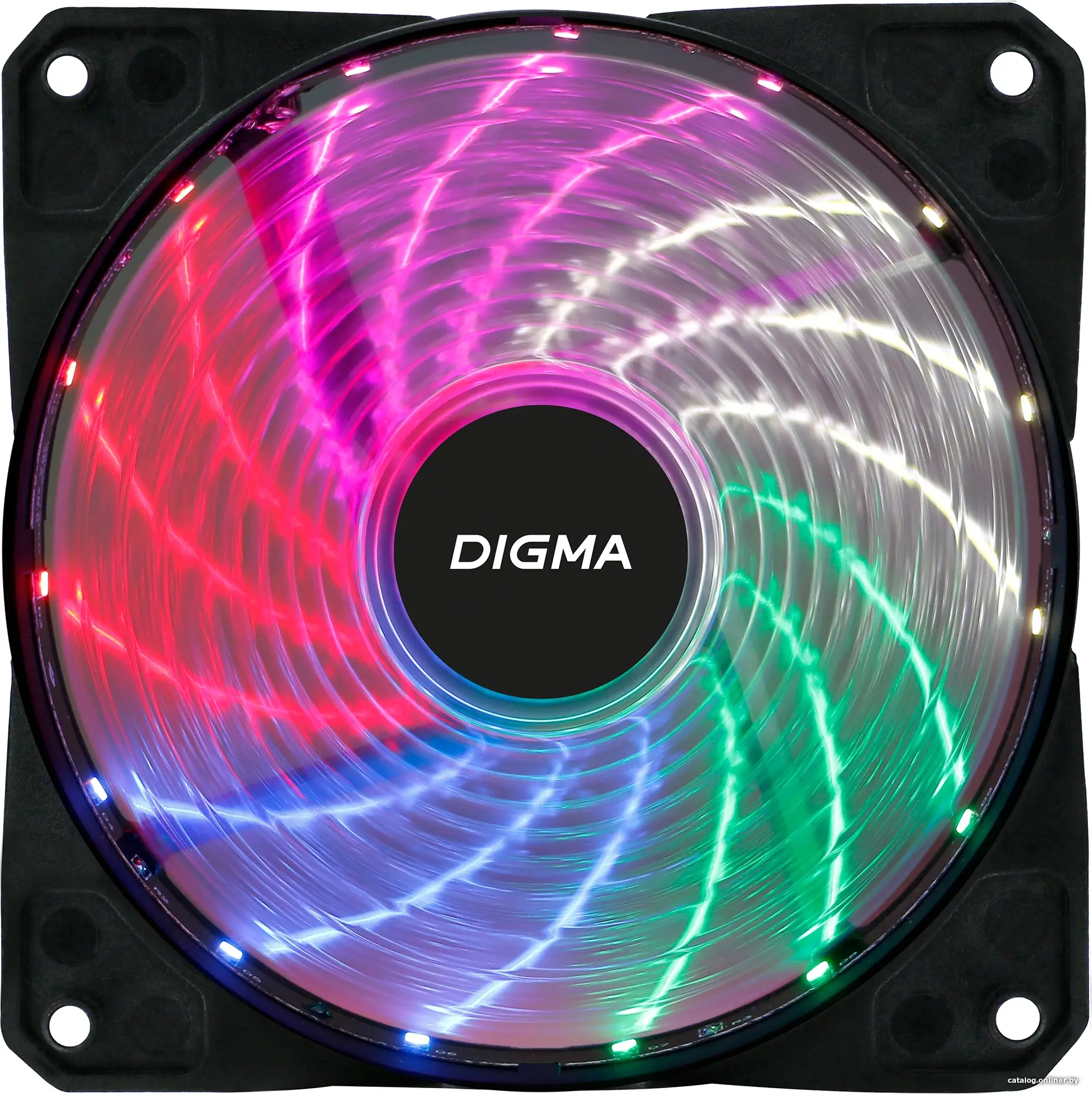 Вентилятор Digma DFAN-FRGB2