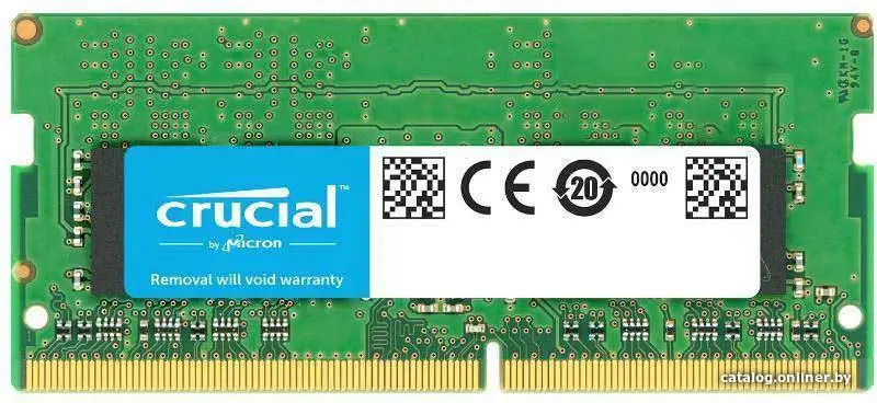 Оперативная память Crucial 8GB DDR4 SODIMM PC4-25600 (CT8G4SFRA32A)