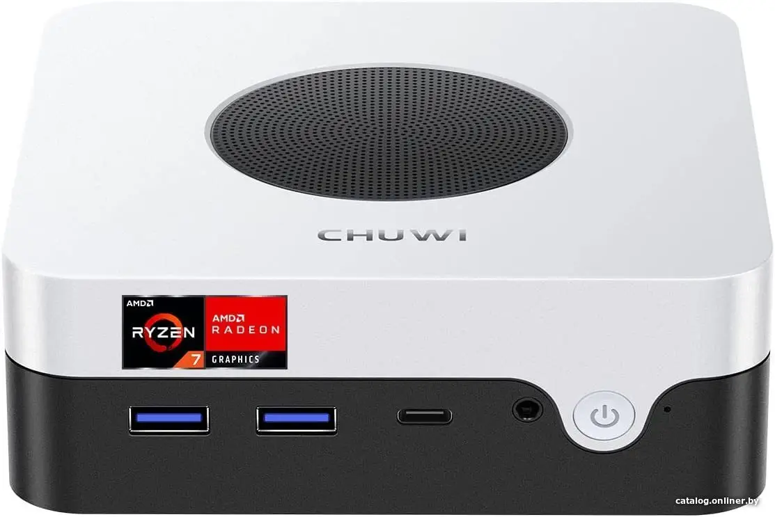 Компьютер Chuwi LarkBox X N100 черный/белый