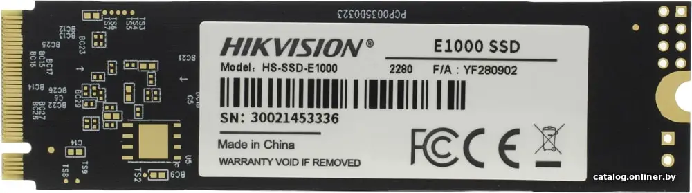 SSD диск Hikvision E1000 512GB HS-SSD-E1000/512G