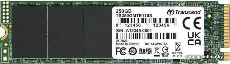 SSD диск Transcend 115S 250GB (TS250GMTE115S)