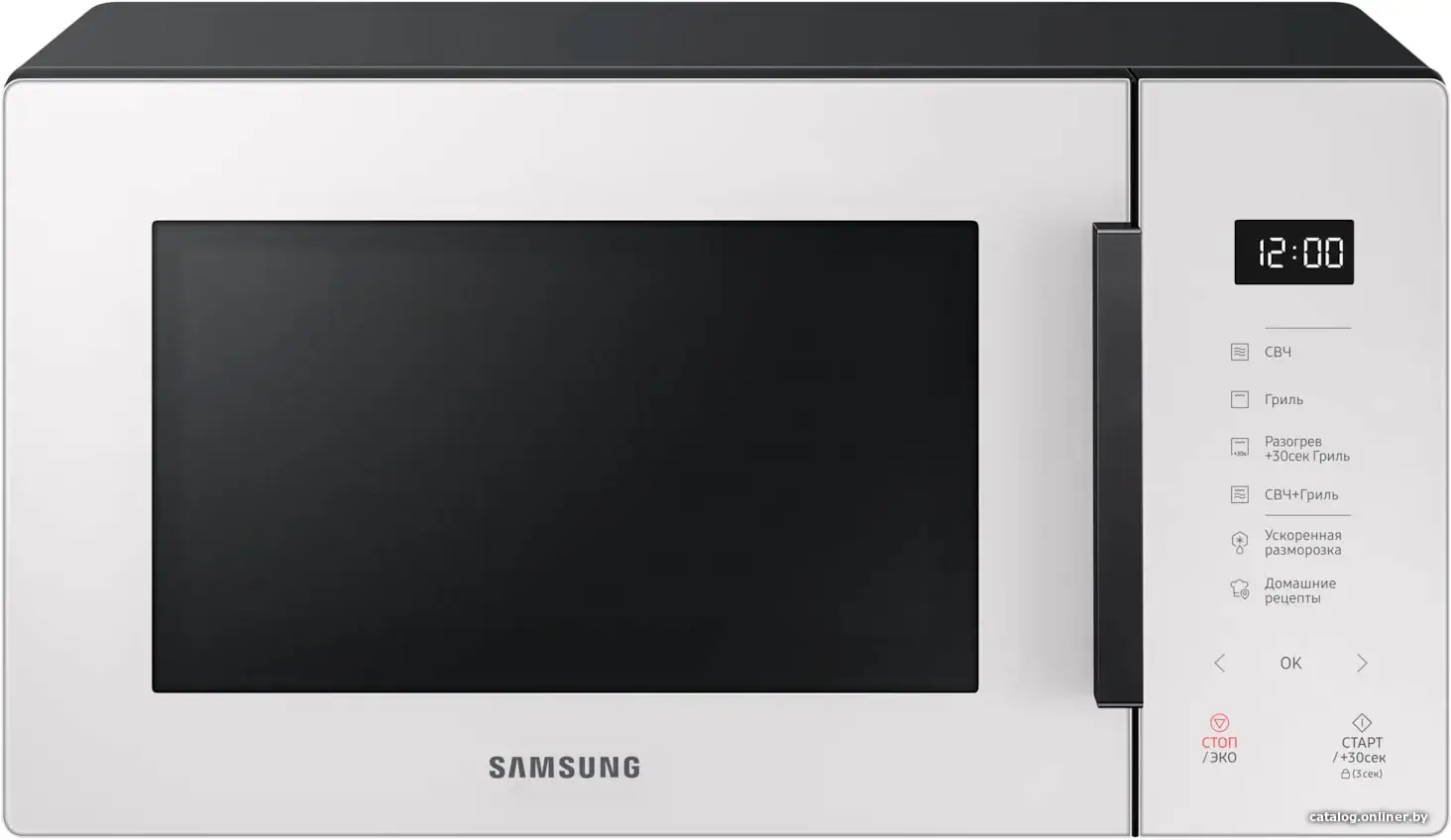 Купить Микроволновая печь Samsung MG23T5018AE черный/белый, цена, опт и розница
