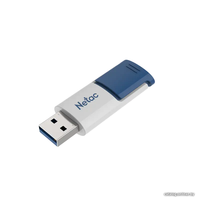 Купить Флеш Диск Netac 512Gb U182 NT03U182N-512G-30BL USB3.0 синий/белый, цена, опт и розница