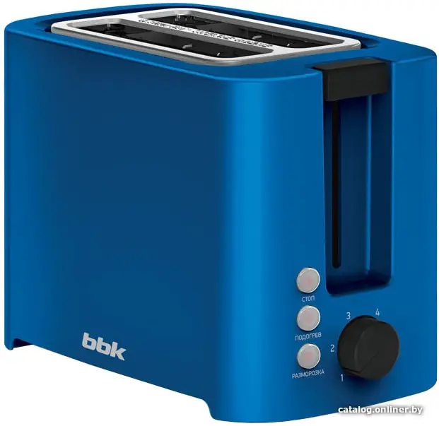 Купить Тостер BBK TR81M синий, цена, опт и розница